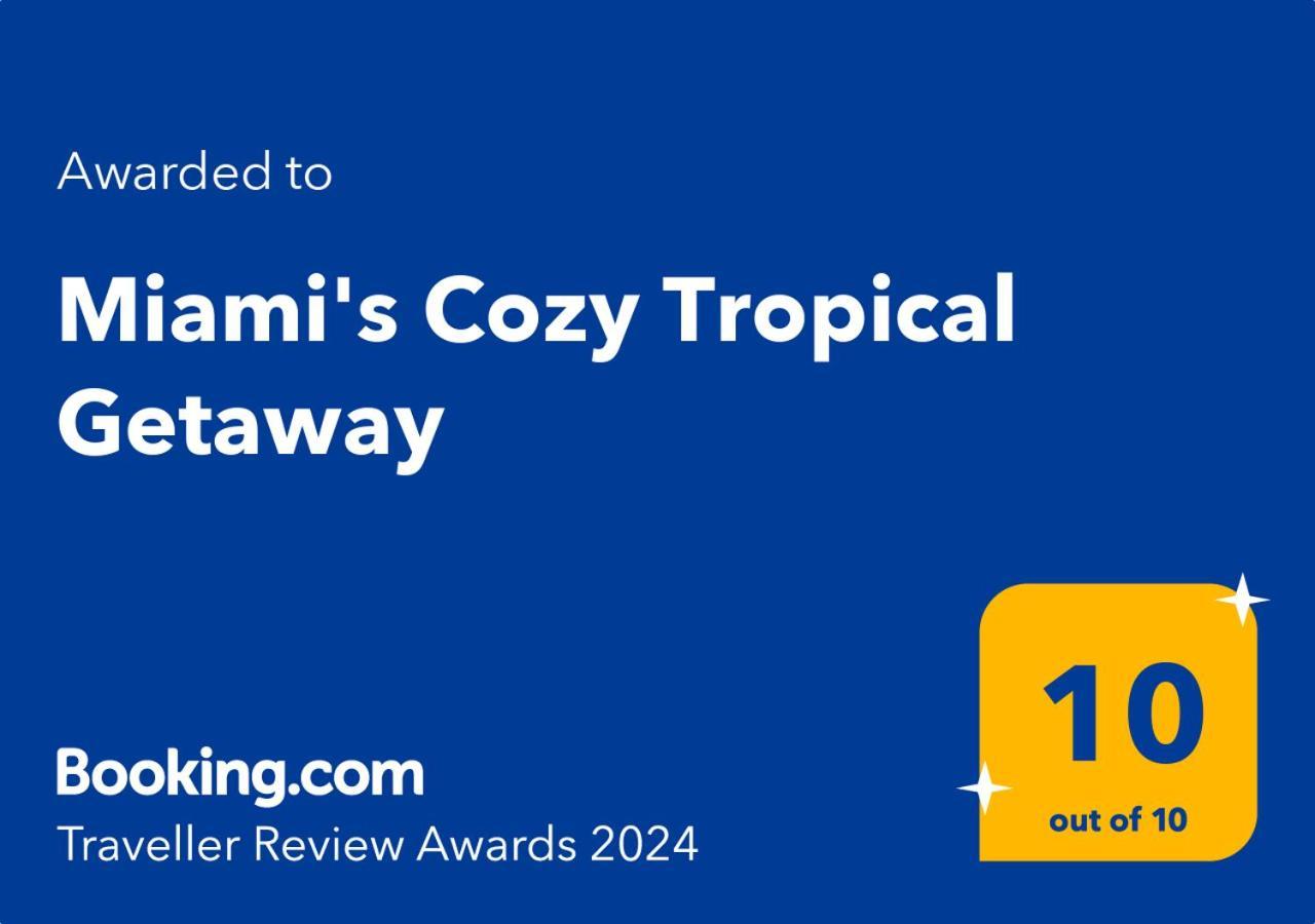 Miami'S Cozy Tropical Getaway Villa Ngoại thất bức ảnh